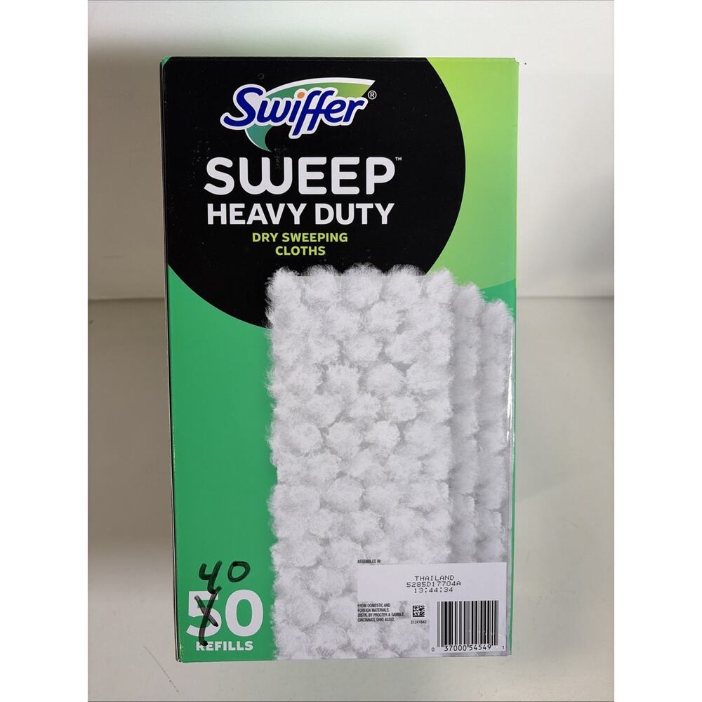 Swiffer Sweep Heavy Duty Dry Sweeping Cloths Refill - 40 Count